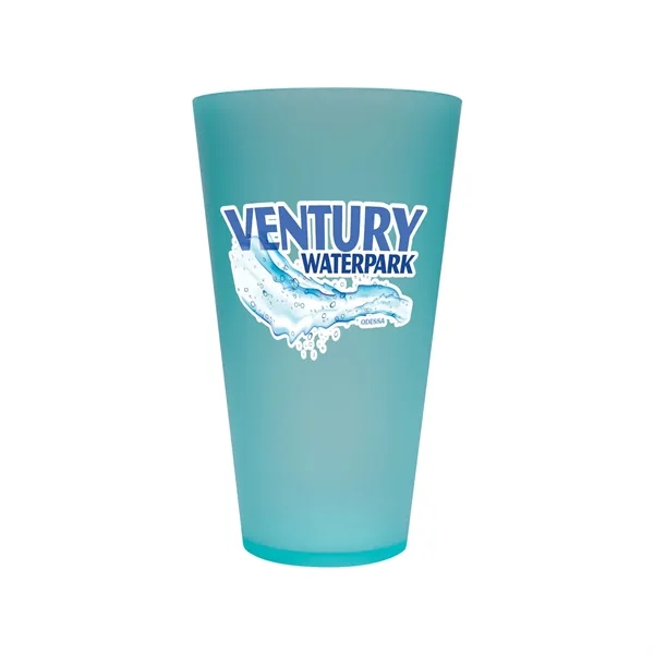 Turquoise color option for Full Color Classic Stadium Tumbler 18 Oz