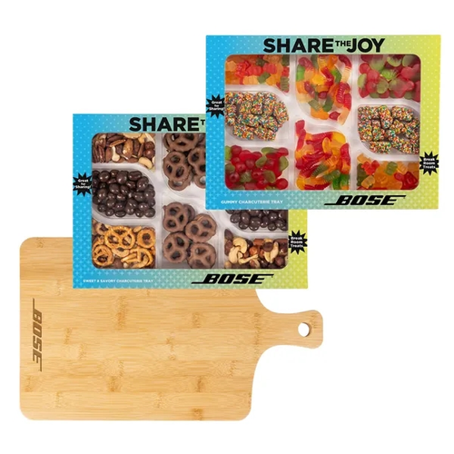 Main photo of Gummy & Sweet And Savory Charcuterie Trays With Wood Board