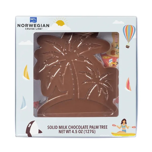 Photo of 4.5 Oz Chocolate Molded Palm Tree