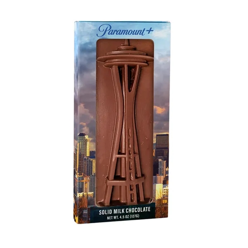 Photo of 4.5 Oz. Chocolate Molded Seattle Space Needle
