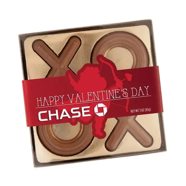 Clear color option for 3 Oz Xoxo Chocolate Box