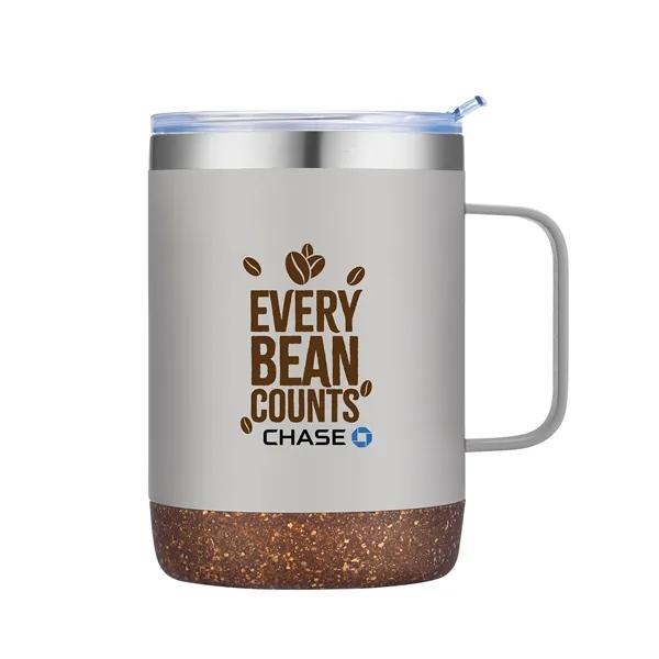 Gray color option for 12 Oz. Vacuum Mug With Cork Bottom