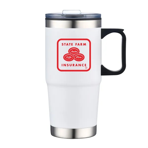 White color option for 24 Oz. Stainless Steel Travel Mug