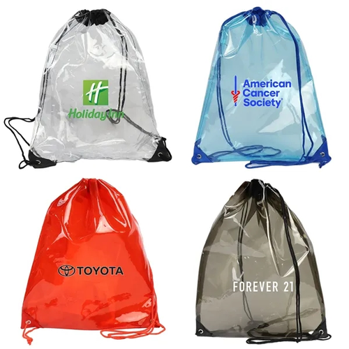 Photo of Clear Drawstring Backpack
