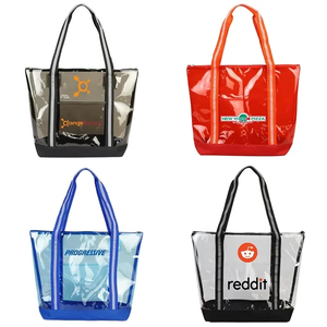 Photo of Clear Tote With Zipper