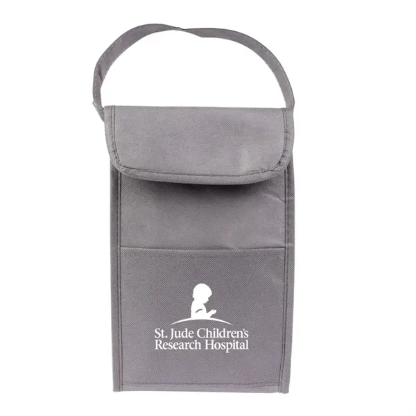 Heather Gray color option for Non Woven Insulated Lunch Bag