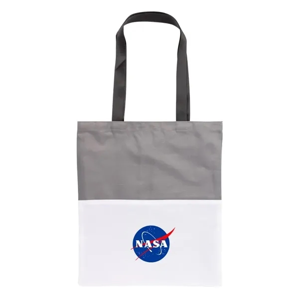 Heather Gray color option for Sublimated Tote Bag