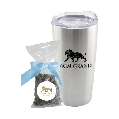 Main photo of Tumbler With Dark Chocolate Almonds Mug Drop
