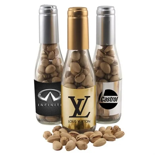Photo of Champagne Bottle W/ Pistachios