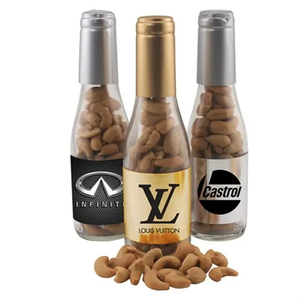 Photo of Champagne Bottle With Cashews