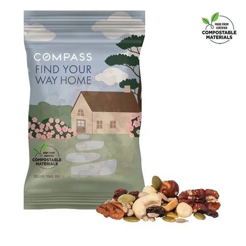 Photo of 4oz. Eco Digibag, Compostable & Full Color, Deluxe Trail Mix
