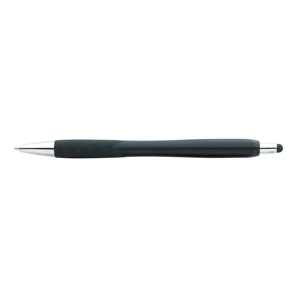 Black/Black Ink color option for Metallic Pattern Grip Stylus