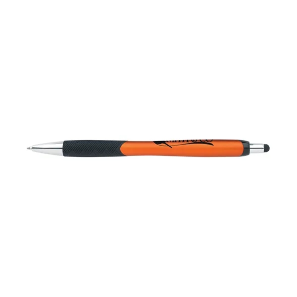Orange/ Black Ink color option for Metallic Pattern Grip Stylus