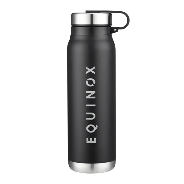 Black color option for 20 Oz. Vacuum Water Bottle With Stainless Lid