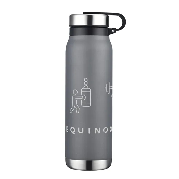 Gray color option for 20 Oz. Vacuum Water Bottle With Stainless Lid