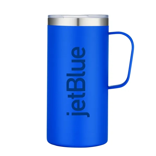 Blue color option for 20 Oz. Vacuum Camp Mug