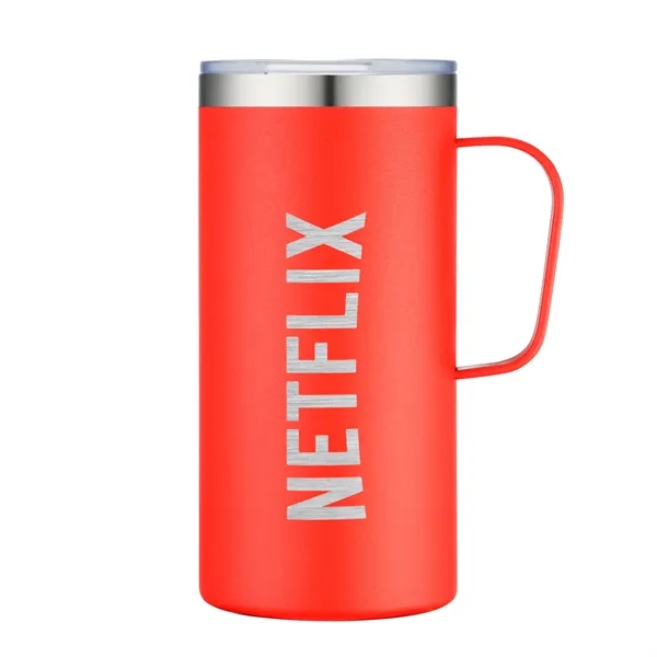 Red color option for 20 Oz. Vacuum Camp Mug