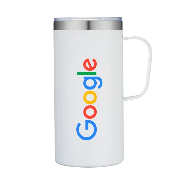 White color option for 20 Oz. Vacuum Camp Mug