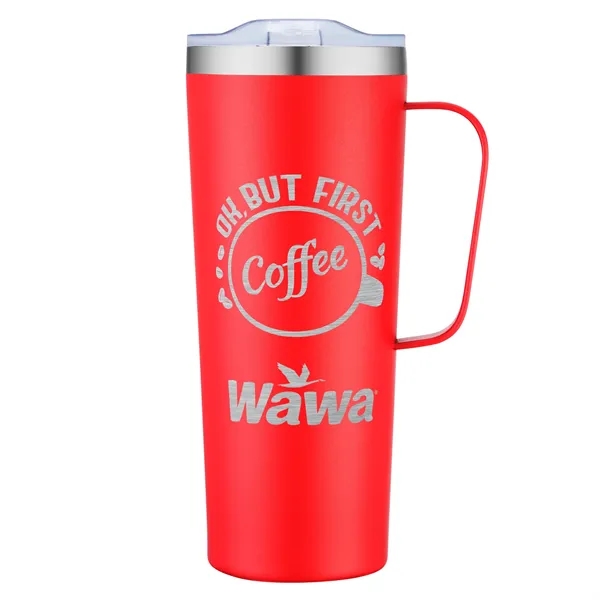 Red color option for 28 Oz Vacuum Camp Mug