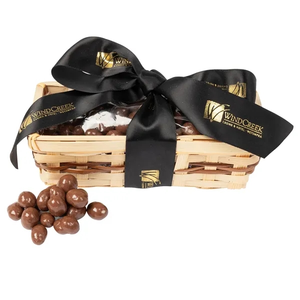 Photo of Gift Basket With Chocolate Covered Peanuts