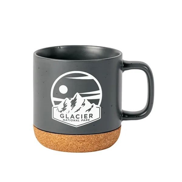 Charcoal color option for Coaster Stoneware 13oz Mug