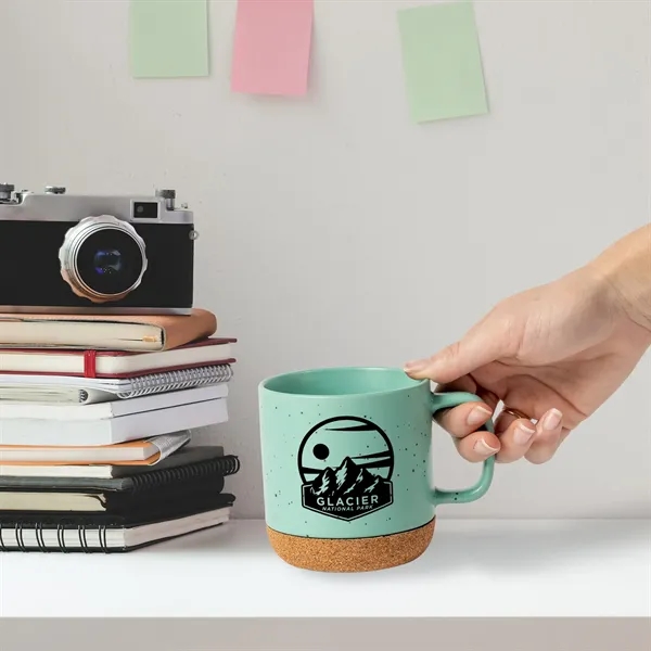 Teal color option for Coaster Stoneware 13oz Mug