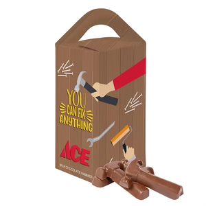 Photo of Tote Box With 1 Oz Milk Chocolate Hammers