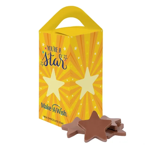 Photo of Tote Box With .75 Oz Milk Chocolate Stars