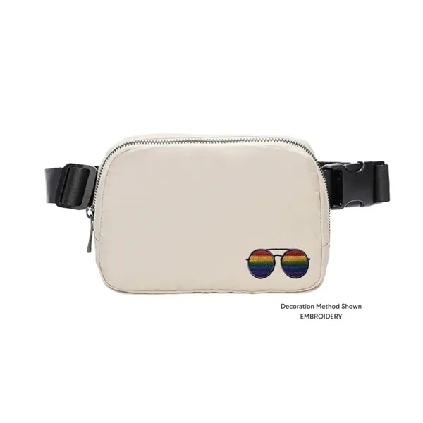 Cream color option for Custom Belt Bag