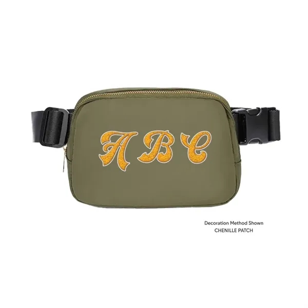 Green color option for Custom Belt Bag