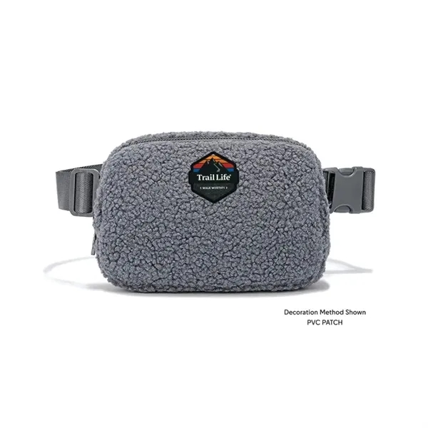 Gray color option for Custom Sherpa Belt Bag