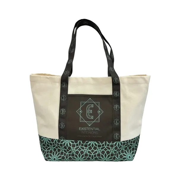 Custom Color color option for Custom Large R Pet Canvas Tote