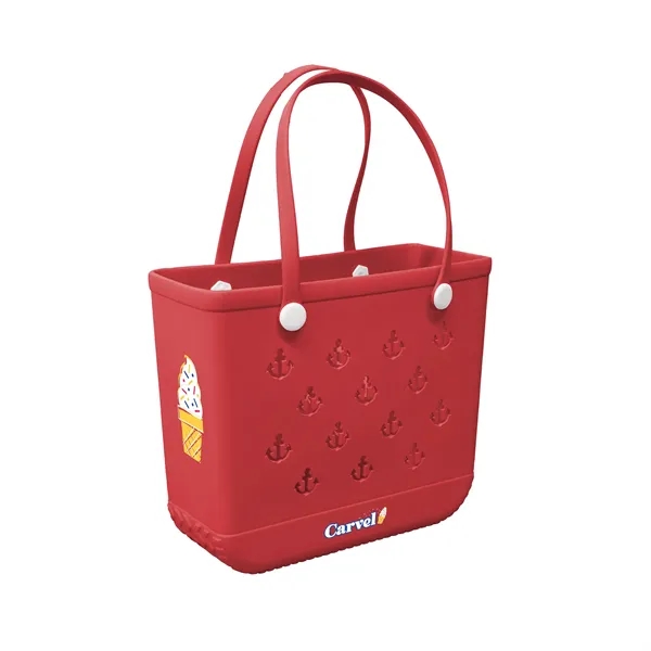 Red color option for Anchor Small Eva Seaside Beach Bag