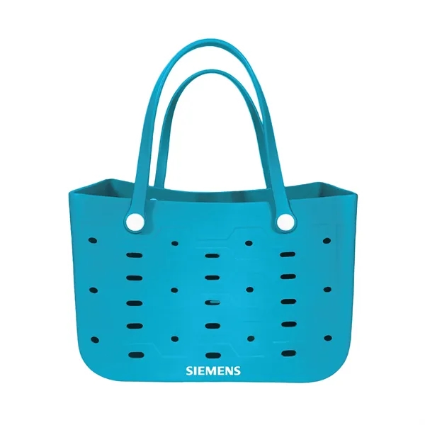 Blue color option for Large Eva Seaside Sea Esta Beach Bags