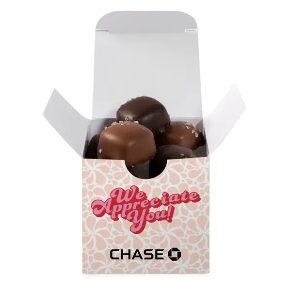 Multi Color color option for Sea Salt Caramels In Full Color Custom Box