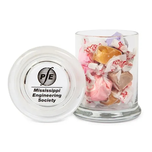 Main photo of Glass Gourmet Jar   Salt Water Taffy