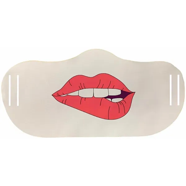 White color option for Youth Double Knit Masks