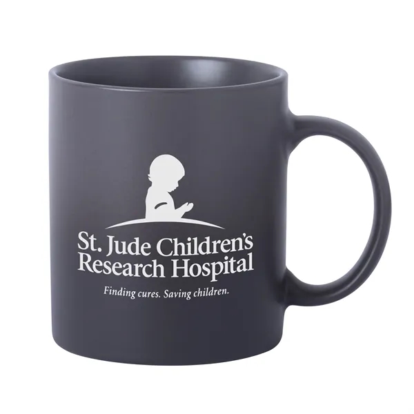 Charcoal color option for Comfort Color 12 Oz. Ombre Mug