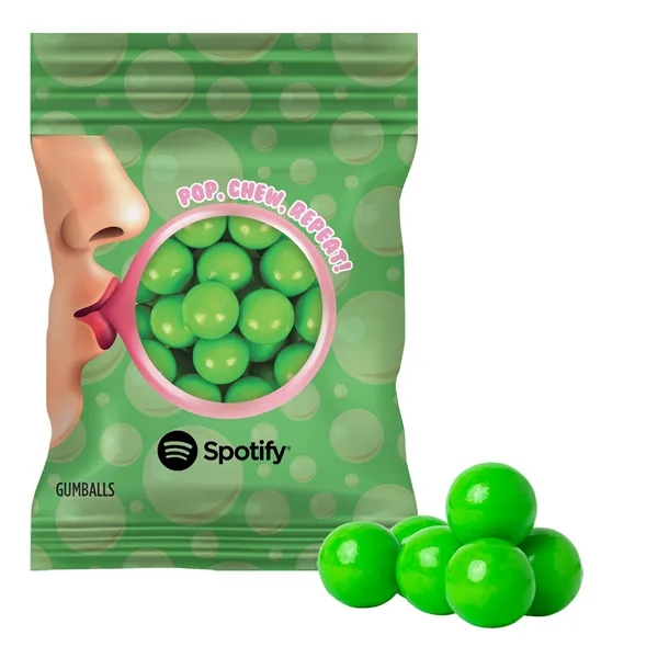 Apple Pie color option for 2oz. Full Color Digi Bag™ With Gumballs