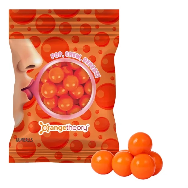 Orange color option for 2oz. Full Color Digi Bag™ With Gumballs