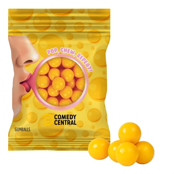 Yellow color option for 2oz. Full Color Digi Bag™ With Gumballs