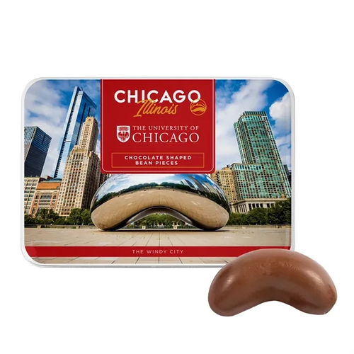 Main photo of Gift Tin With The Chicago Bean Chocolates