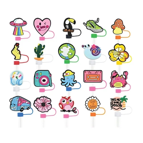 Main photo of Custom Straw Toppers