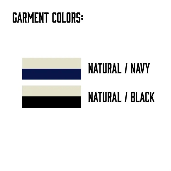 Navy Blue color option for Heavyweight Canvas Tote Bag