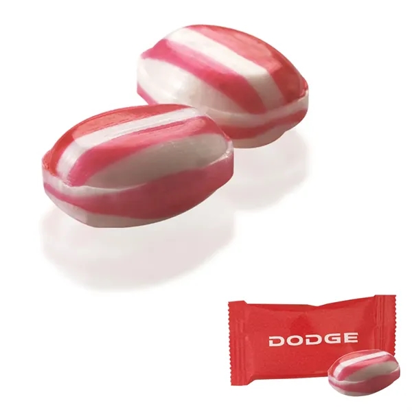 White color option for Red Striped Peppermint Mega Mints