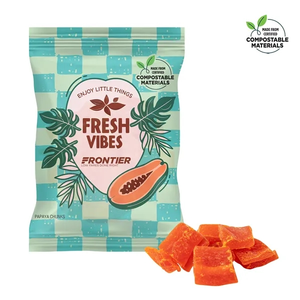 Photo of 4 Oz. Eco Digibag™, Compostable & Full Color, Papaya Chunks