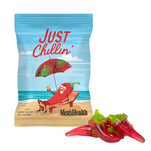 Main photo of 4 Oz. Full Color Digibag™ With Red Hot Chili Pepper Gummies
