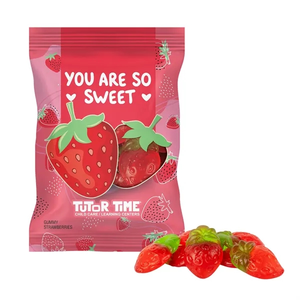 Photo of 4 Oz. Full Color Digibag™ With Gummy Strawberries