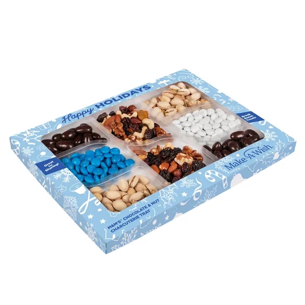 White color option for Deluxe Charcuterie Tray In Custom Box