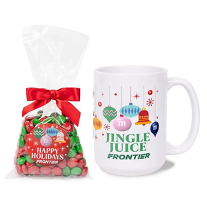 Photo of Mug Drop Color Choice M&M's & 15oz Full Color Mug Set